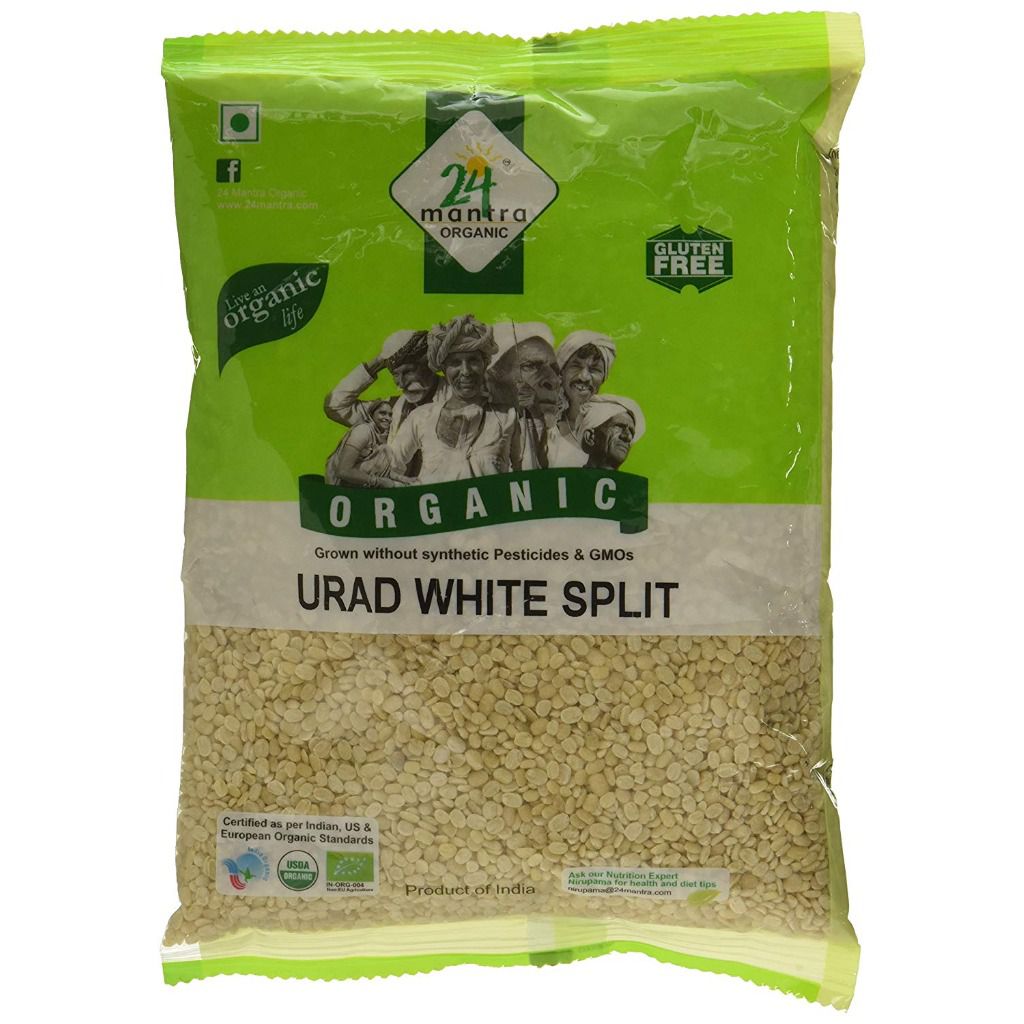 24 Mantra Organic Urad Dal White Split