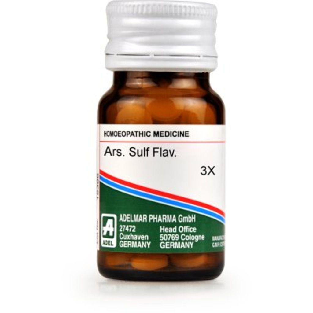 Adelmar Arsenic Sulphuratum Flavum 3X