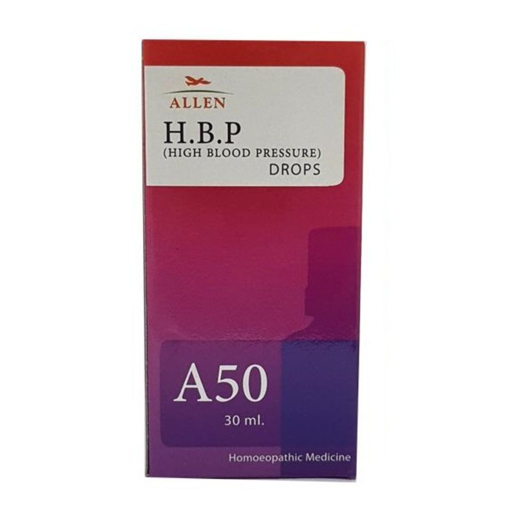 Allen A50 H.B.P (High Blood Pressure) Drops