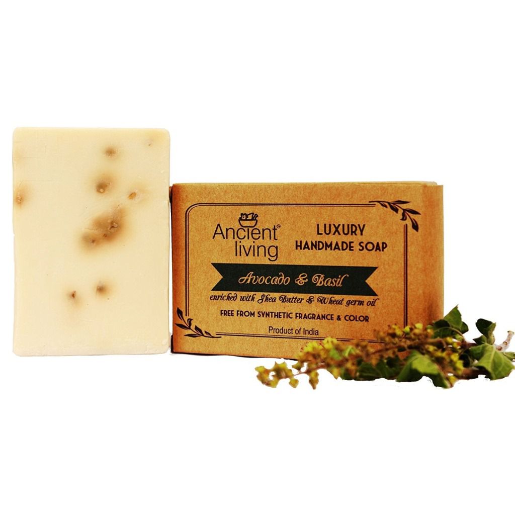 Ancient Living Avacado & Basil Luxury Soap