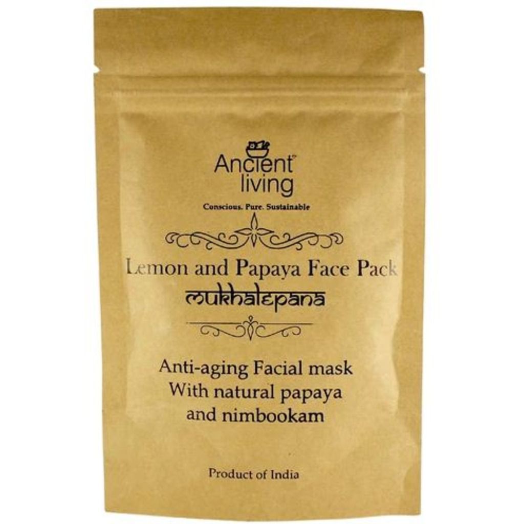 Ancient Living Lemon & papaya face pack