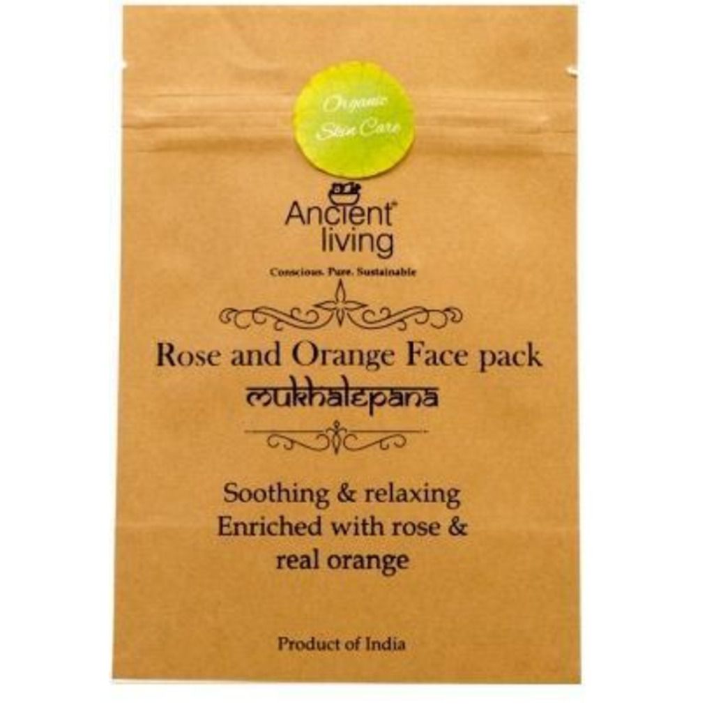 Ancient Living Rose And Orange Face Pack