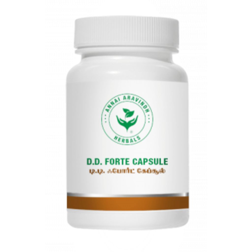 Annai Aravindh Herbals D.D. Forte Capsules