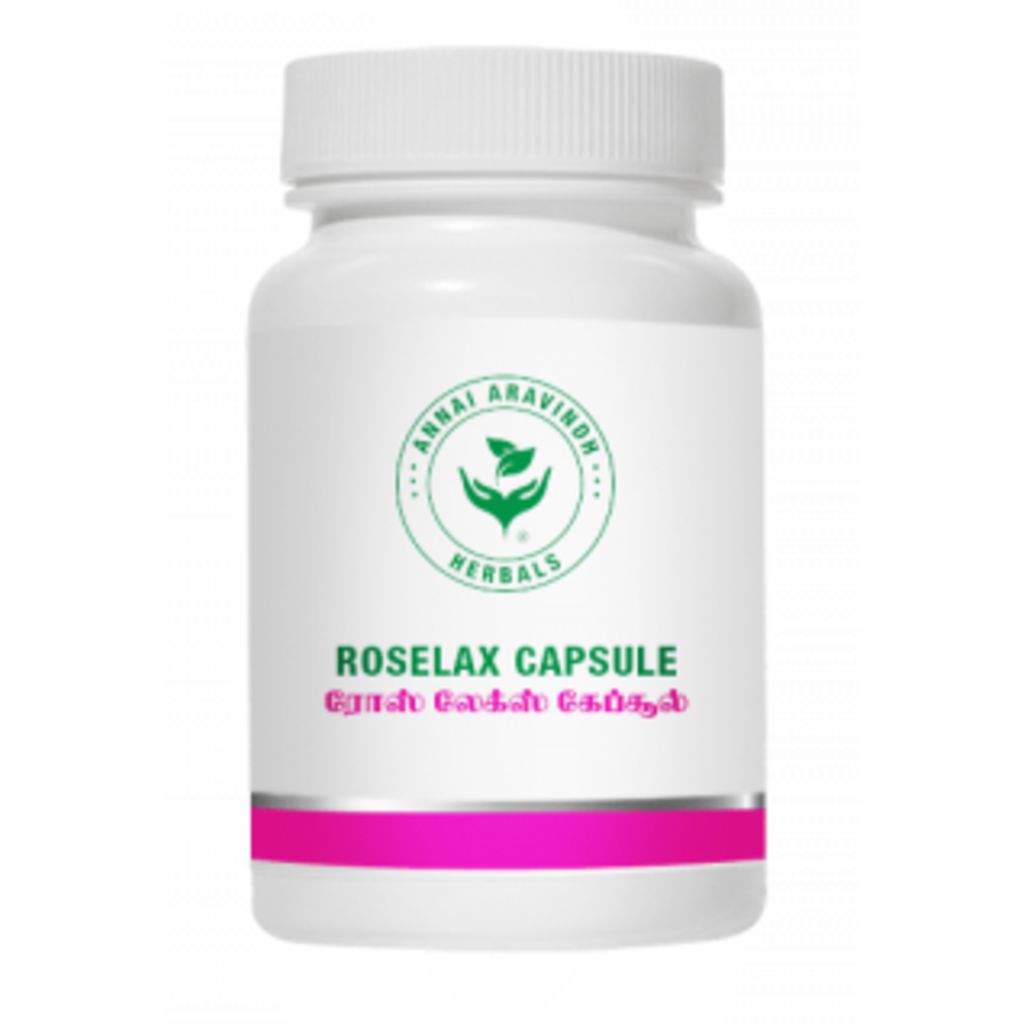Annai Aravindh Herbals Roselax Capsules