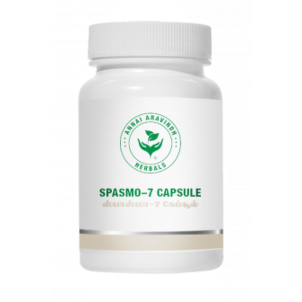 Annai Aravindh Herbals Spasmo 7 Capsules