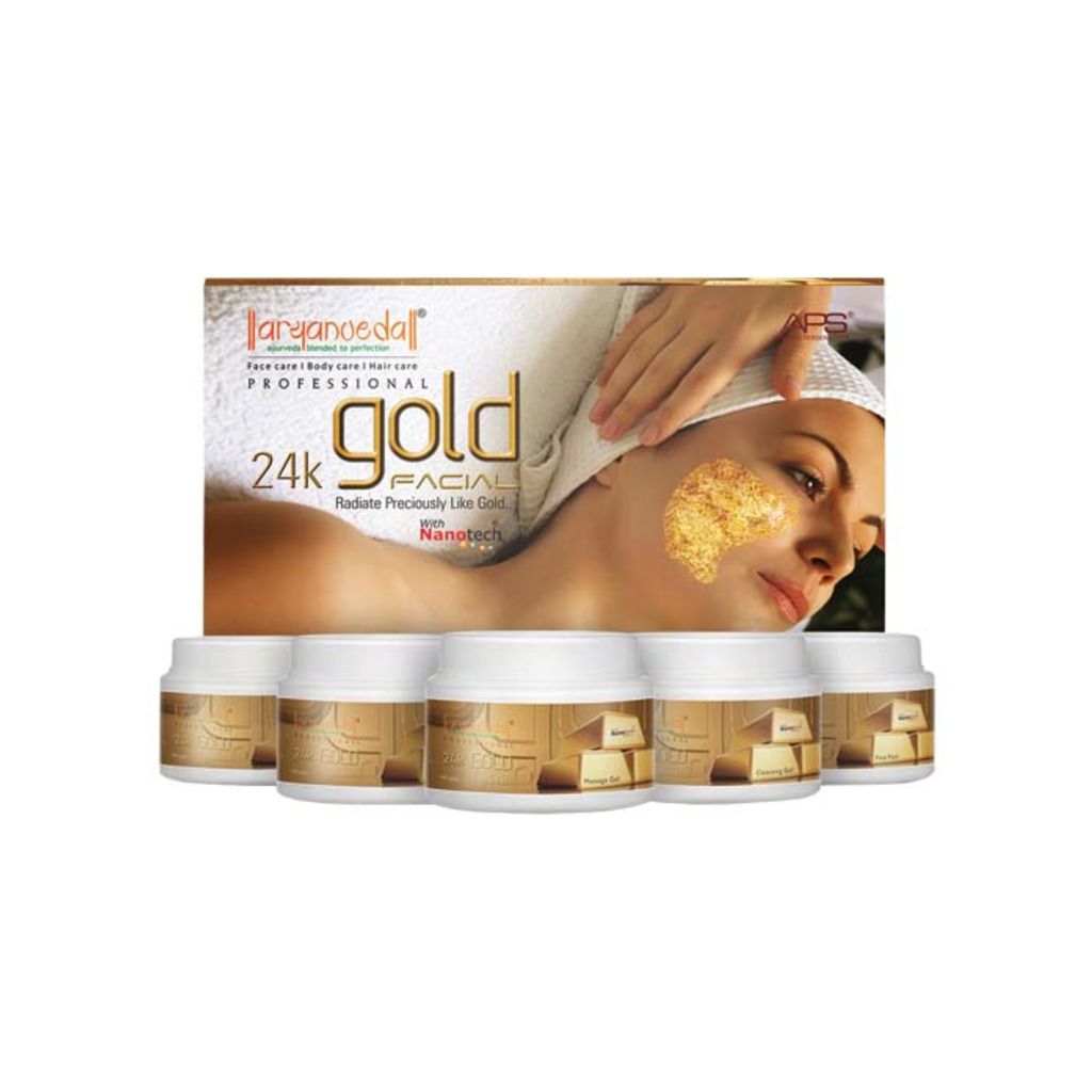 Aryanveda 24 K Gold Skin Vitality Kit