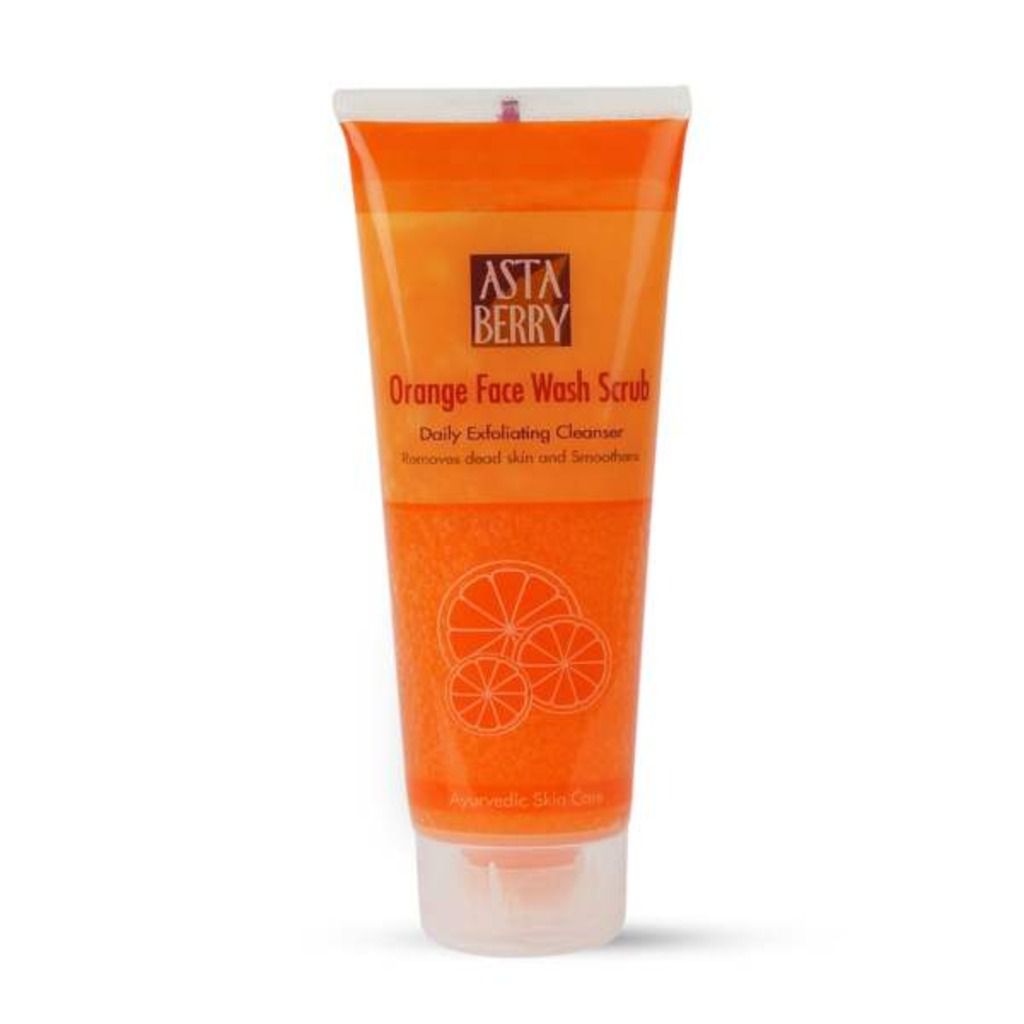 Asta Berry Orange Face Wash Scrub