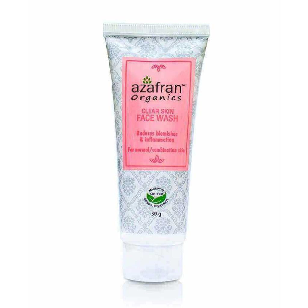 Azafran Organics Clear Skin Face Wash
