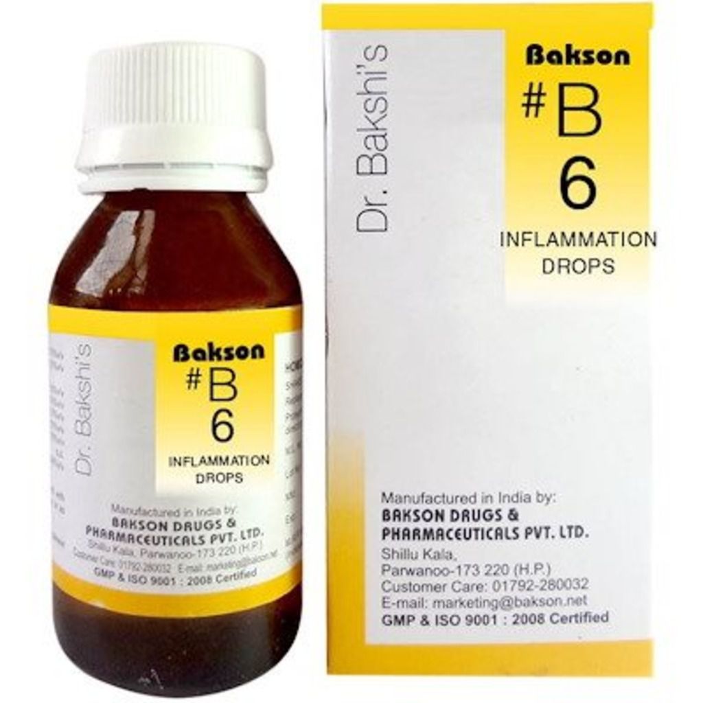 Bakson's B6 Inflammation Drops