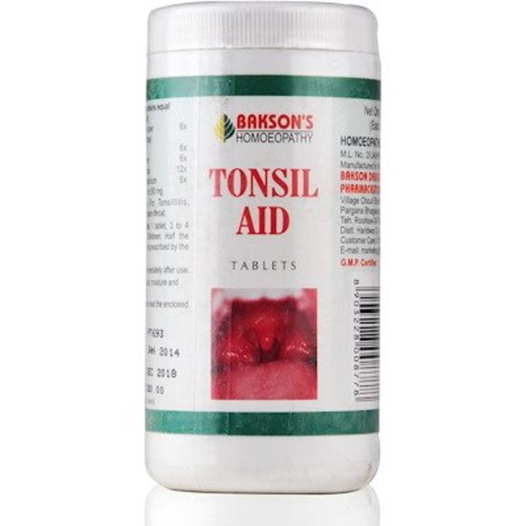 Baksons Tonsil Aid Tablets
