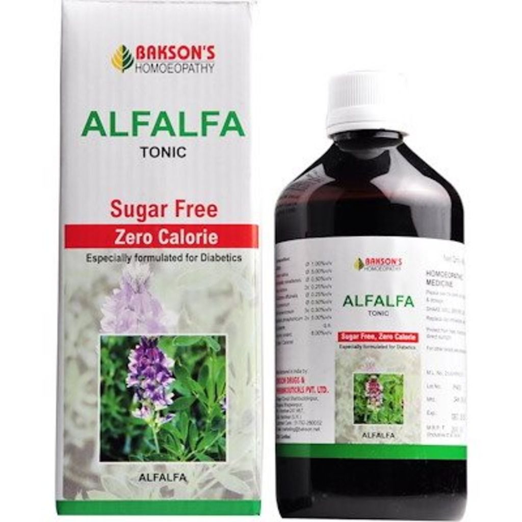 Bakson Alfalfa Tonic (Sugar Free)