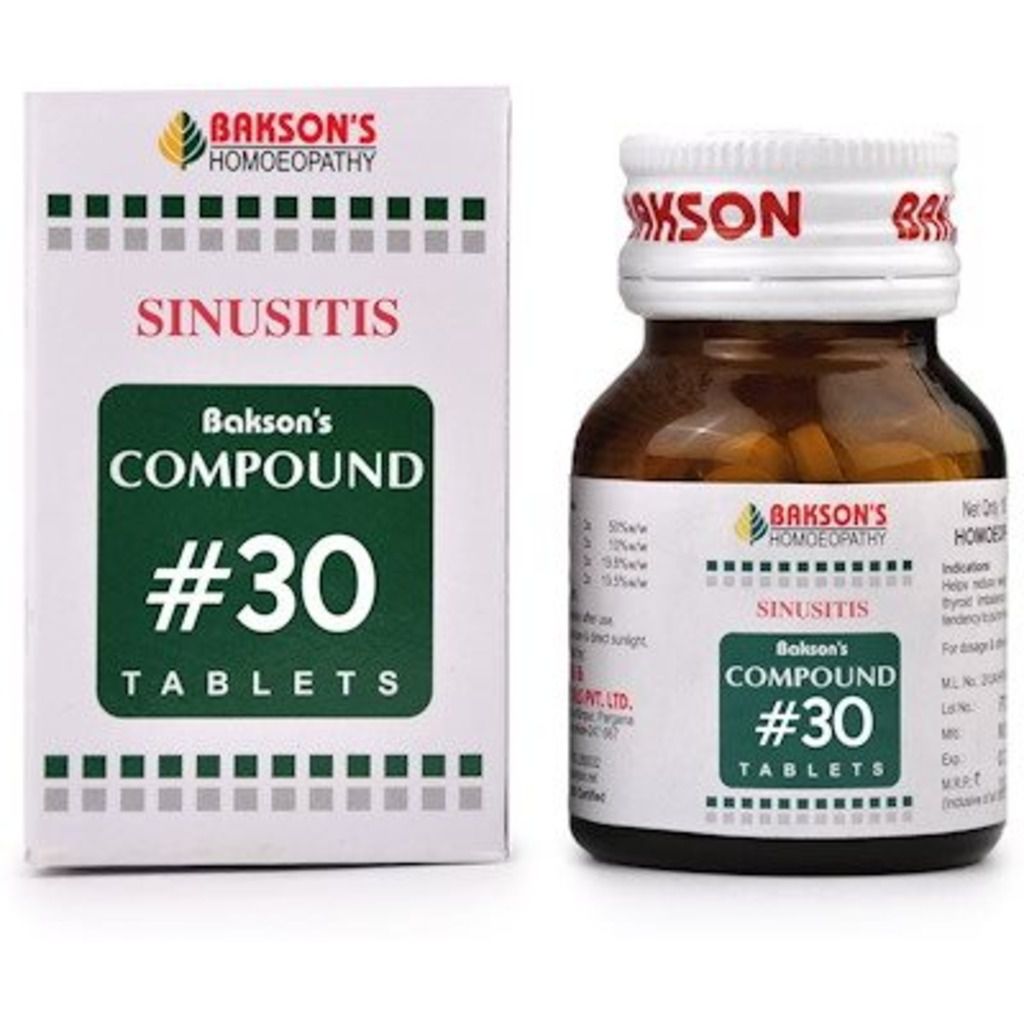 Bakson Compound No 30 (Sinusitis)