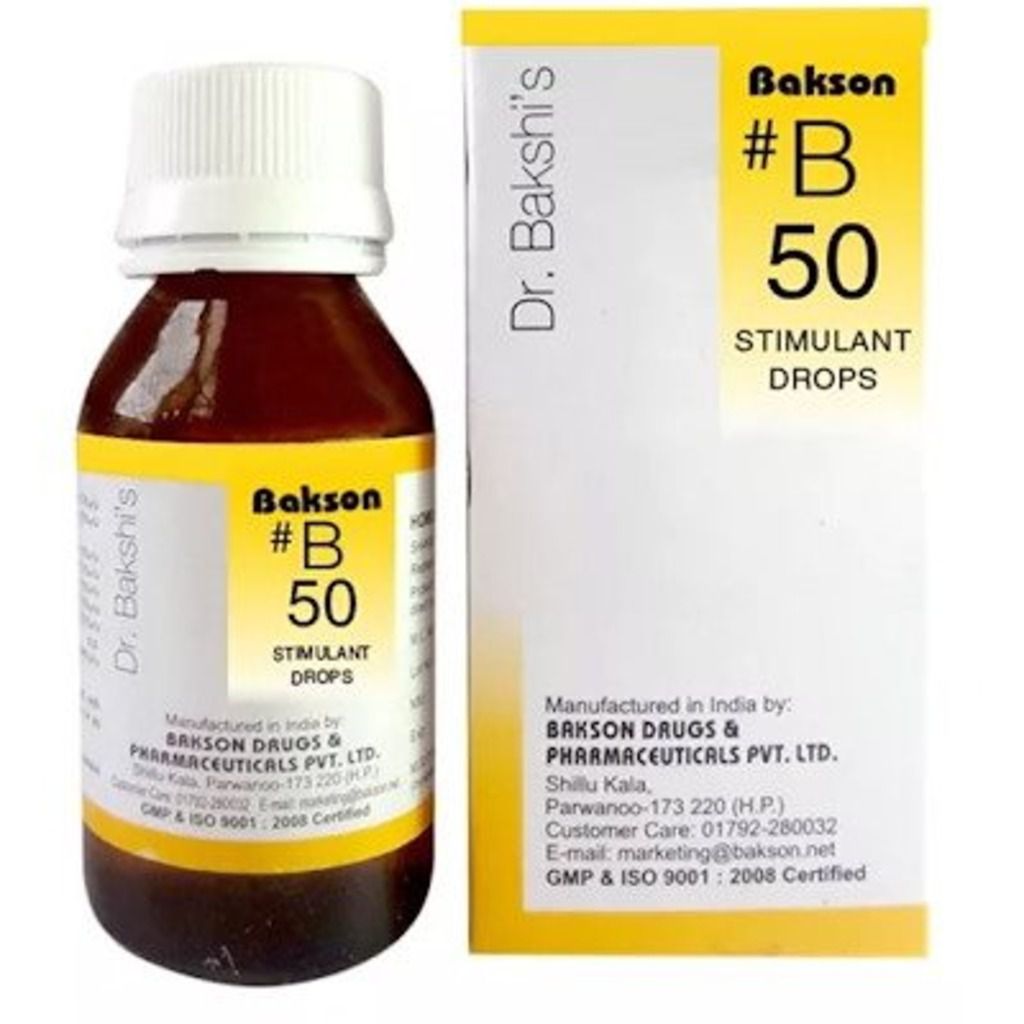 Baksons B50 Stimulant Drops