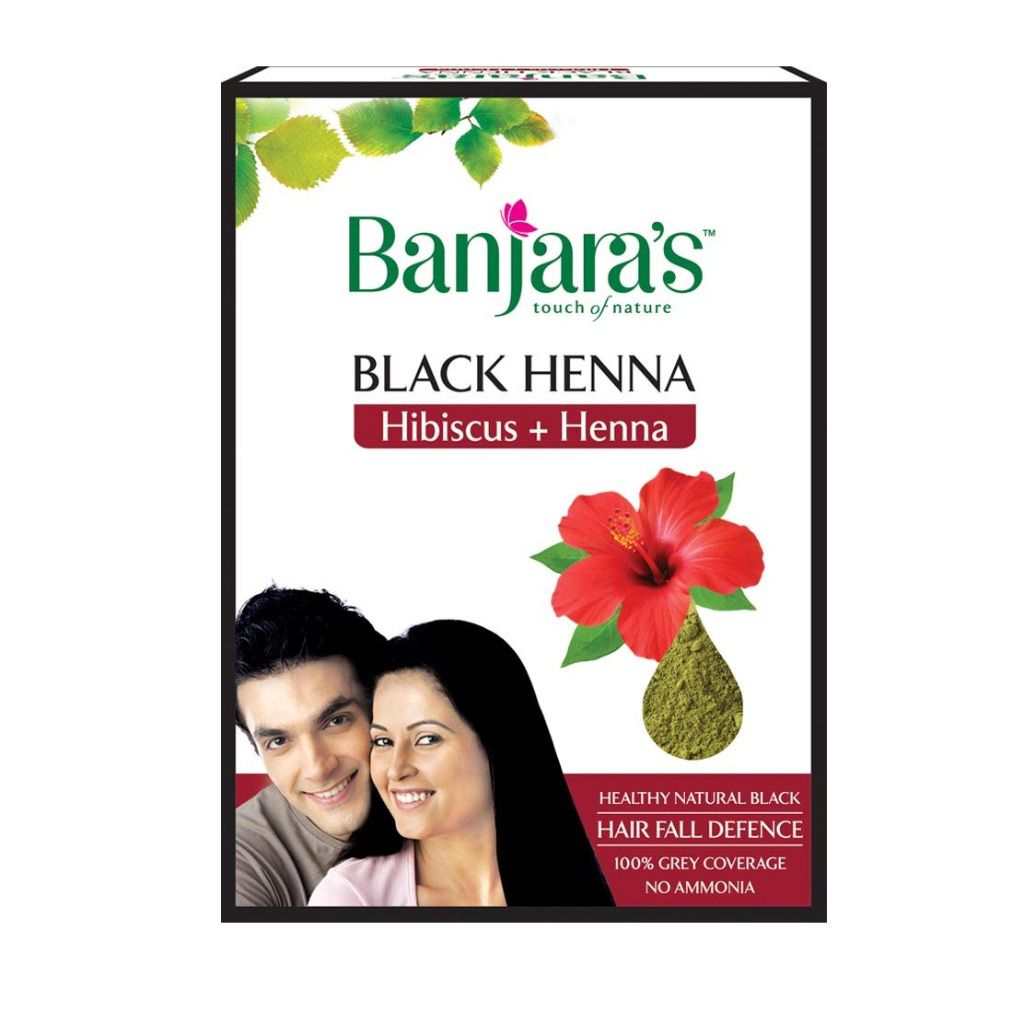 Banjaras Black Henna with Hibiscus