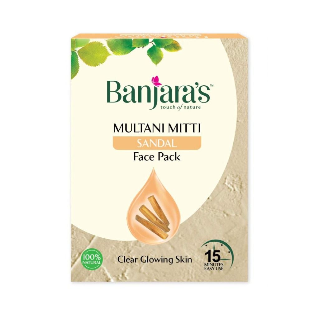 Banjaras Multani with Sandal Face Pack Powder