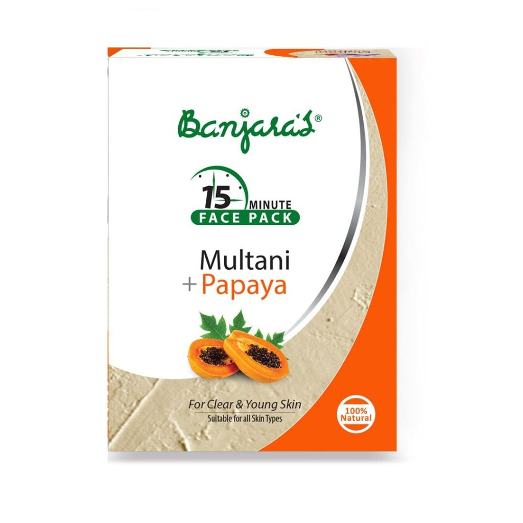 Banjaras Papaya Multani Face Pack Powder