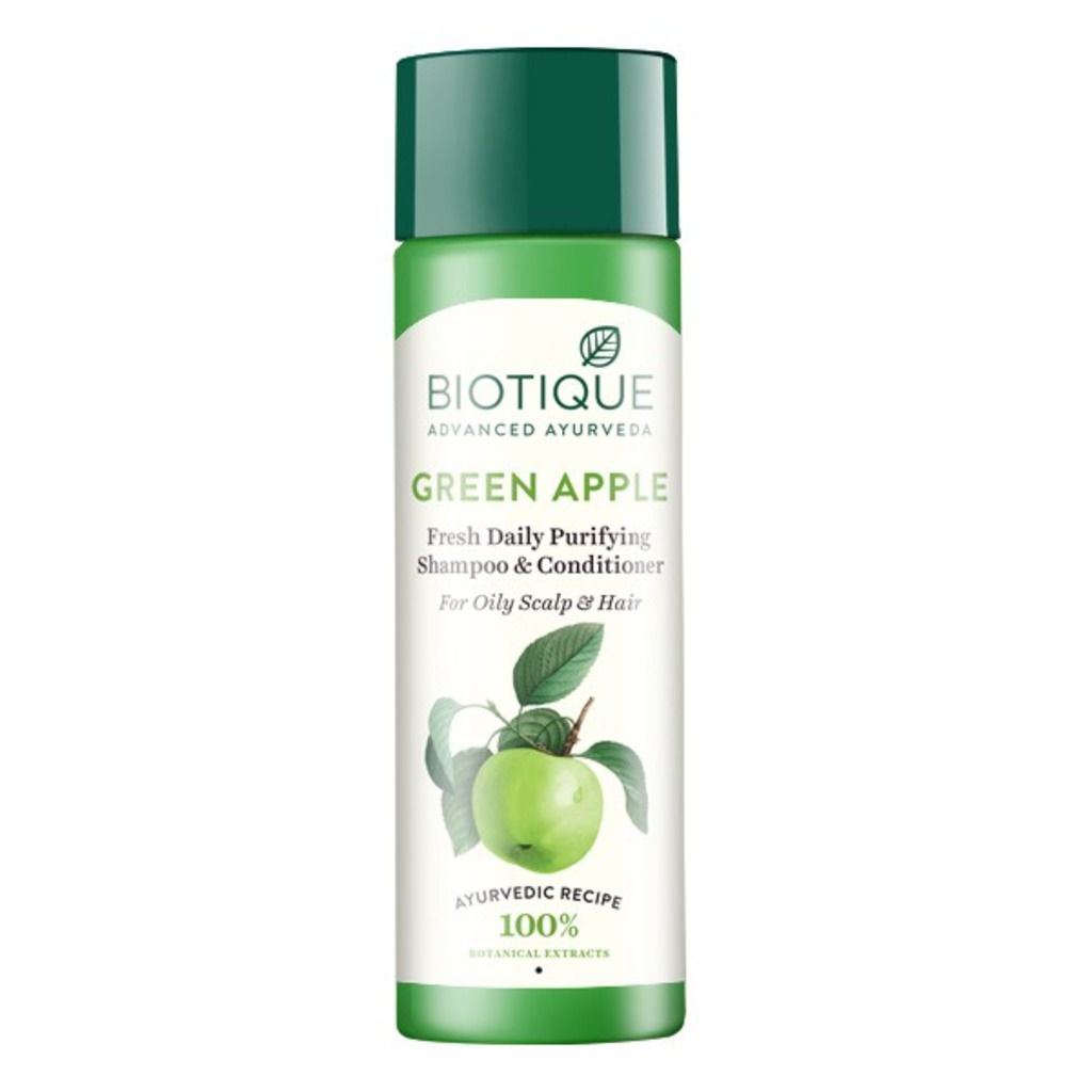 Biotique Bio Green Apple Shampoo and Conditioner