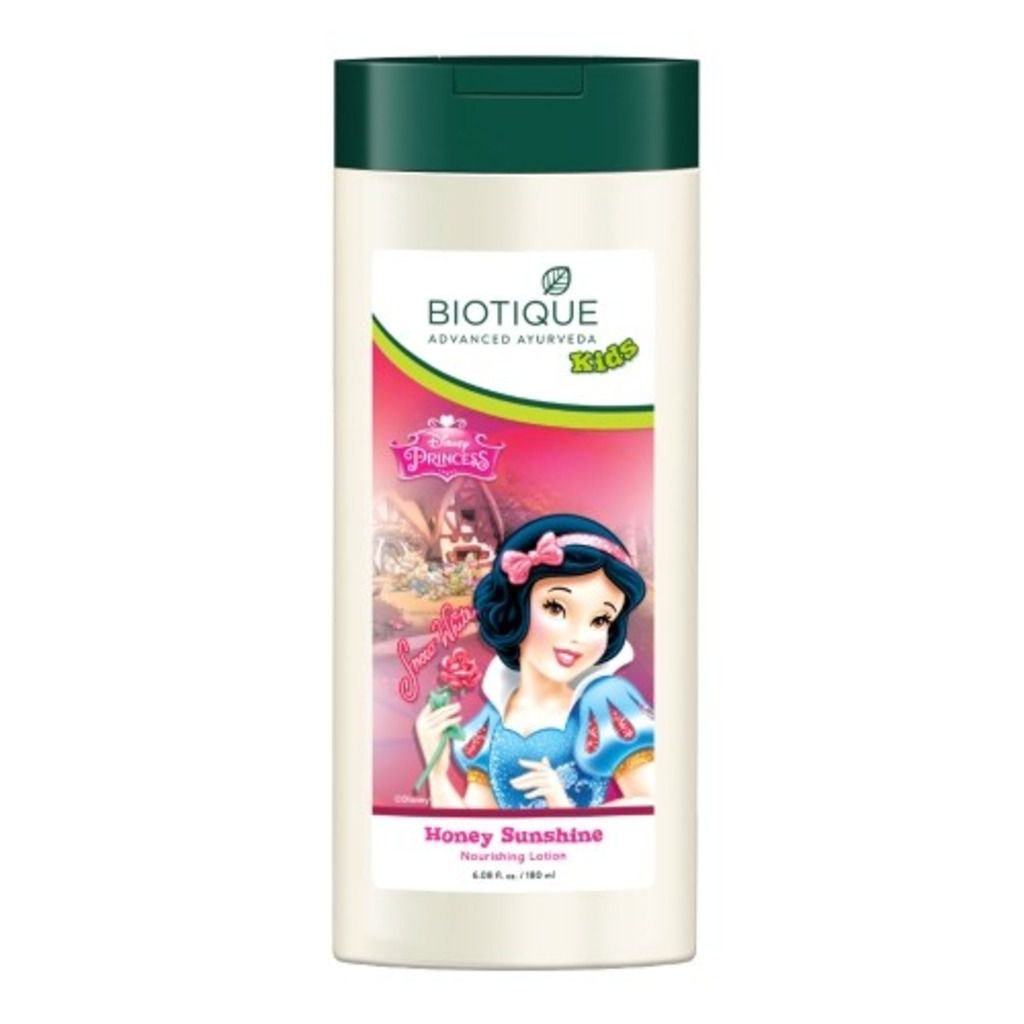 Biotique Bio Honey Sunshine Nourishing Lotion for Disney Kids Princess