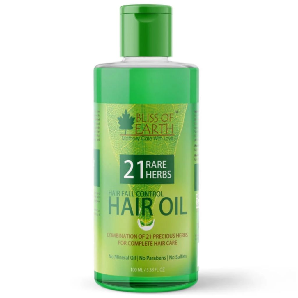 Bliss of Earth 21 Herbs Hair Fall Control Oil