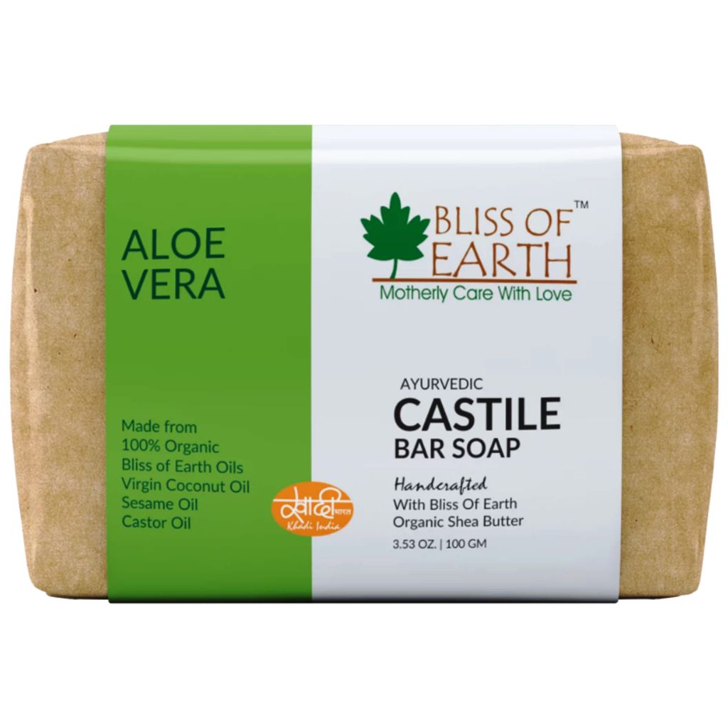 Bliss of Earth Aloe Vera Castile Bar Soap