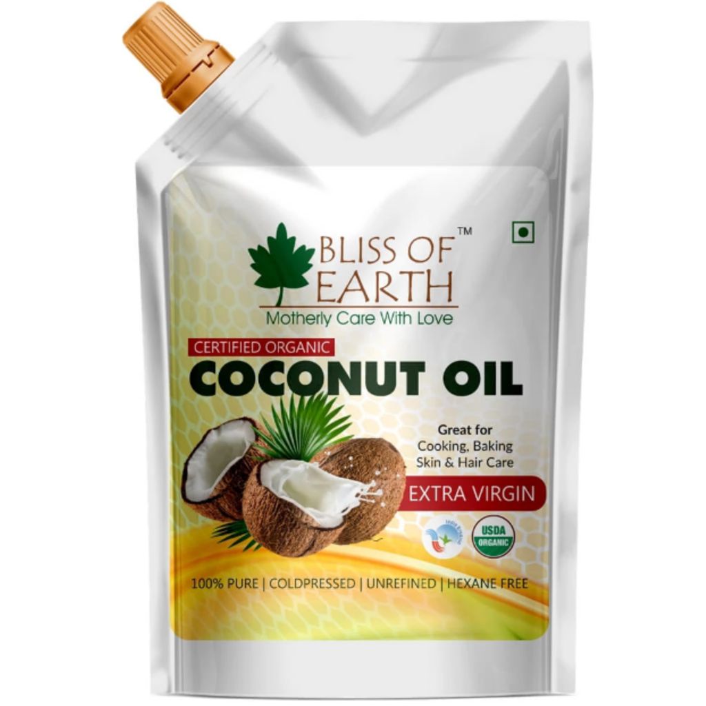 Bliss of Earth Certified Organic Virgin Coconut Oil