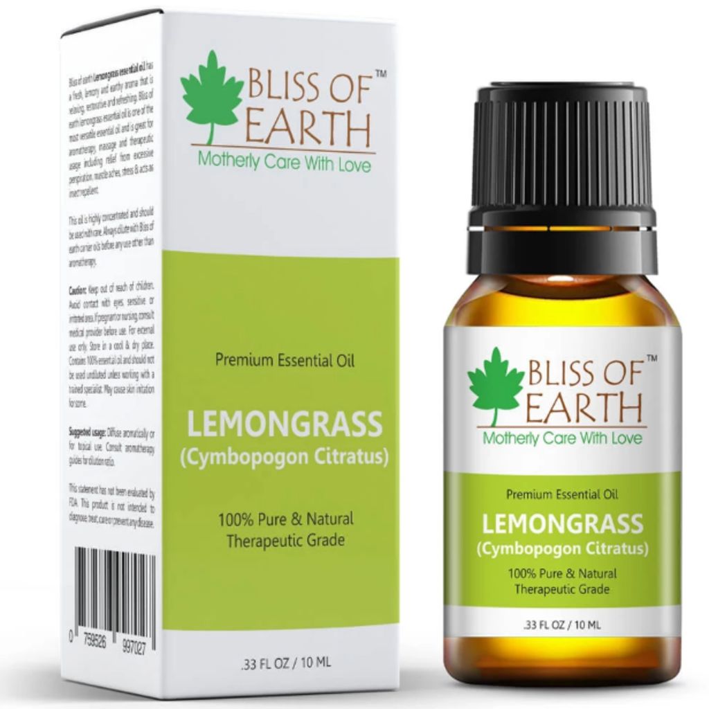 Bliss of Earth Lemongrass Essential Oil