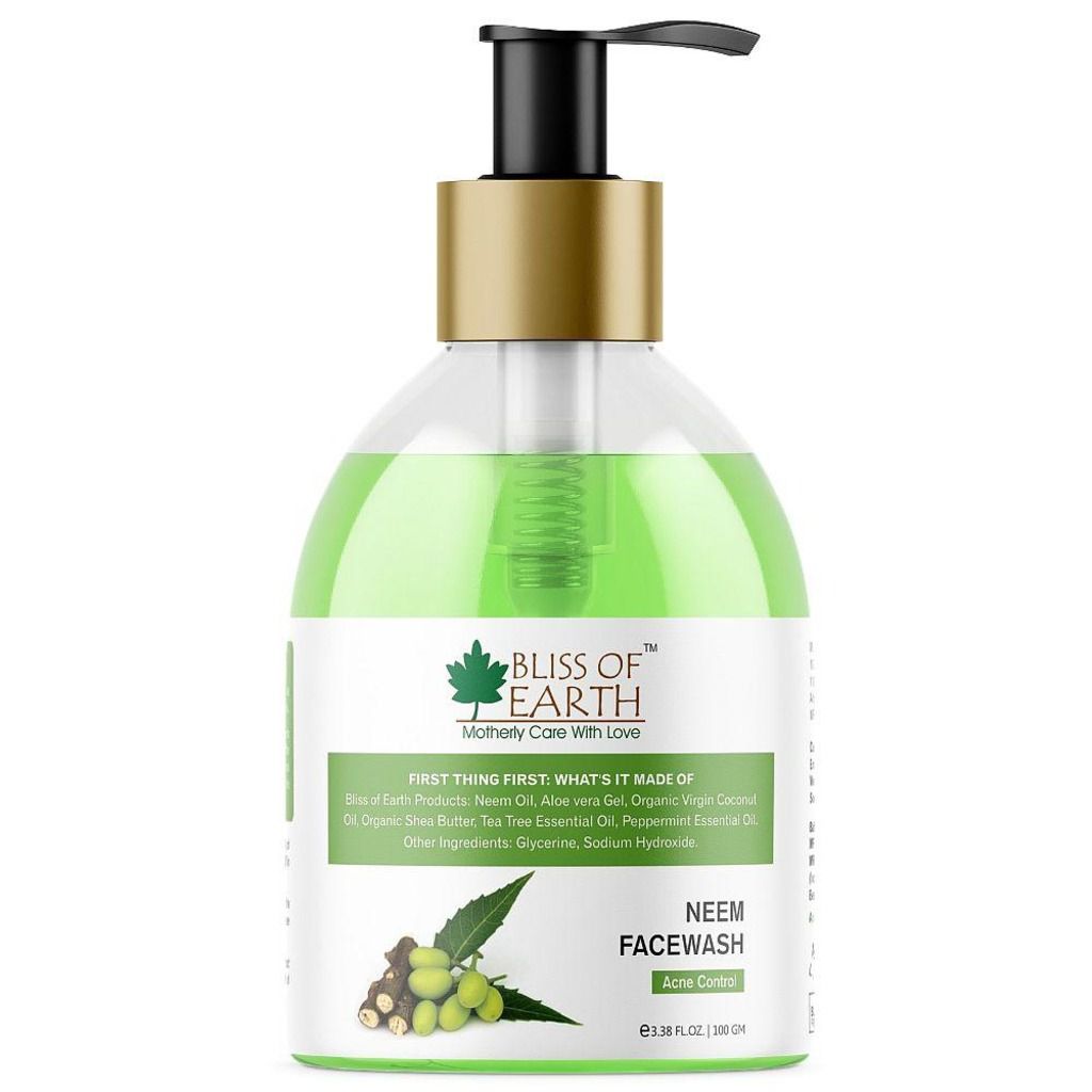 Bliss of Earth Neem Face Wash