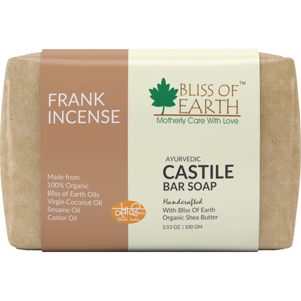 Bliss of Earth Oman Frankincense Castile Bar Soap
