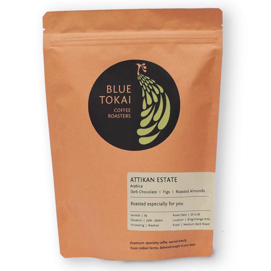 Blue Tokai Attikan Estate - whole Beans 