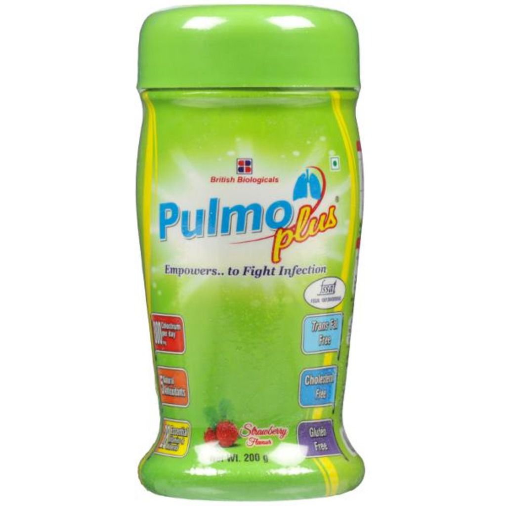 British Biologicals Pulmo Plus - Strawberry Flavour