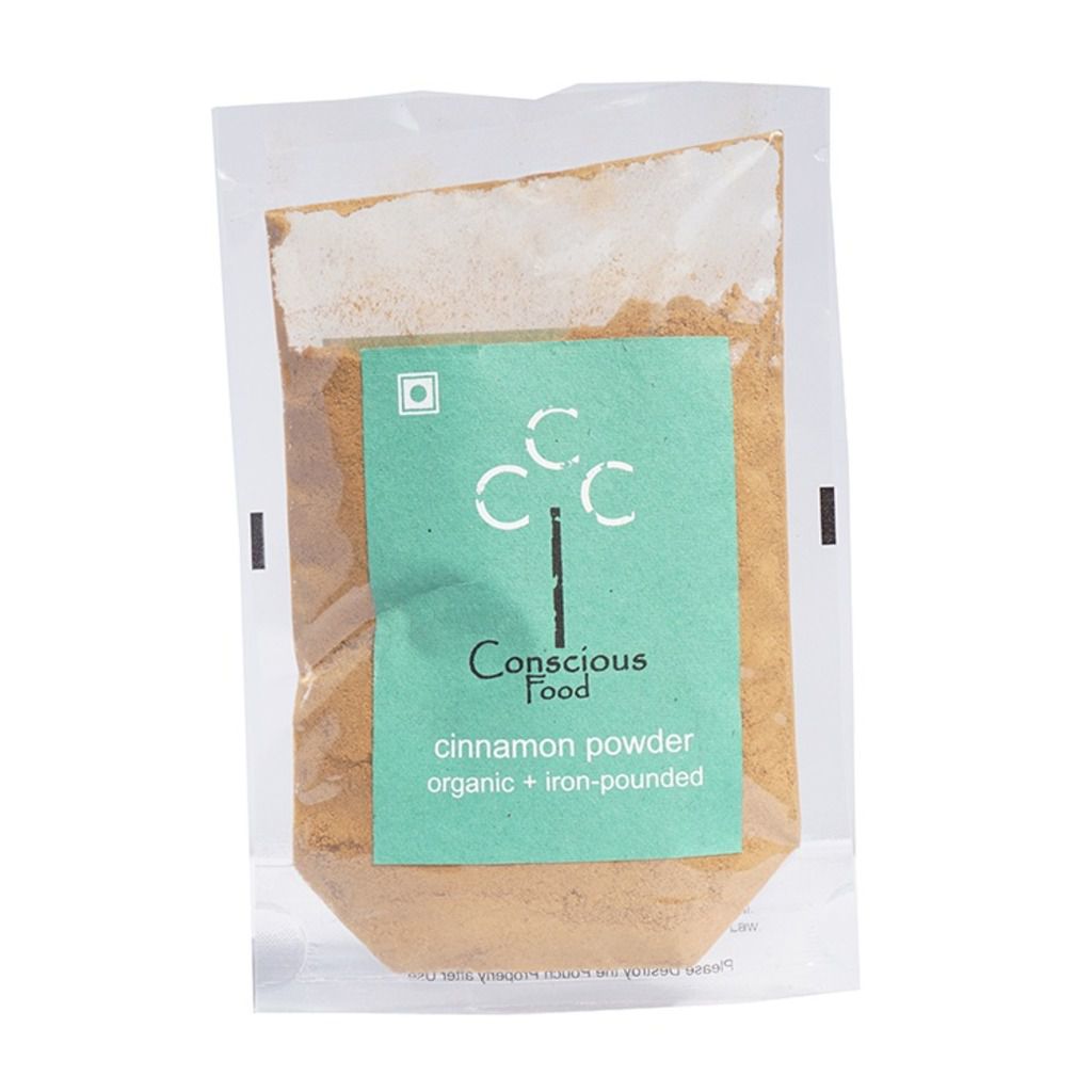 Conscious Food Cinnamon Powder ( Dalchini Powder )