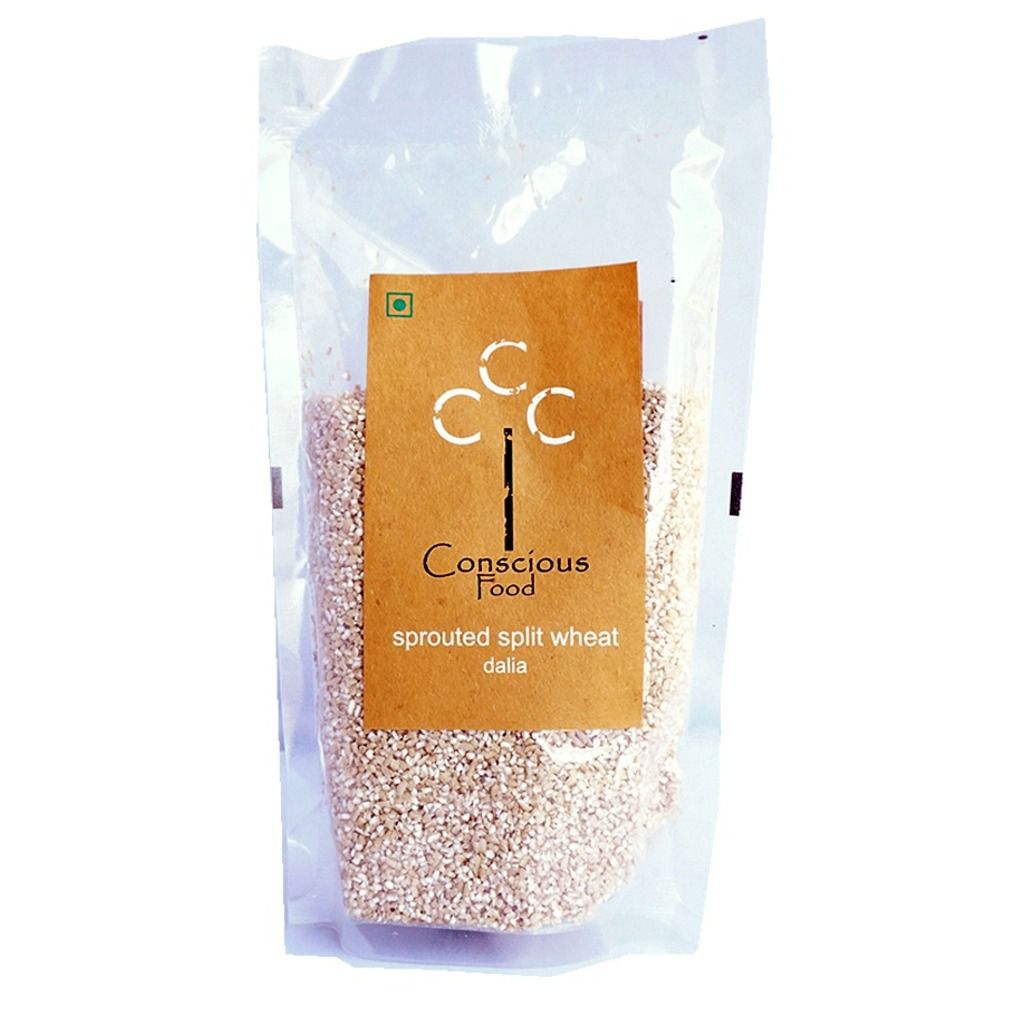 Conscious Food Sprouted Split Wheat (Dalia)