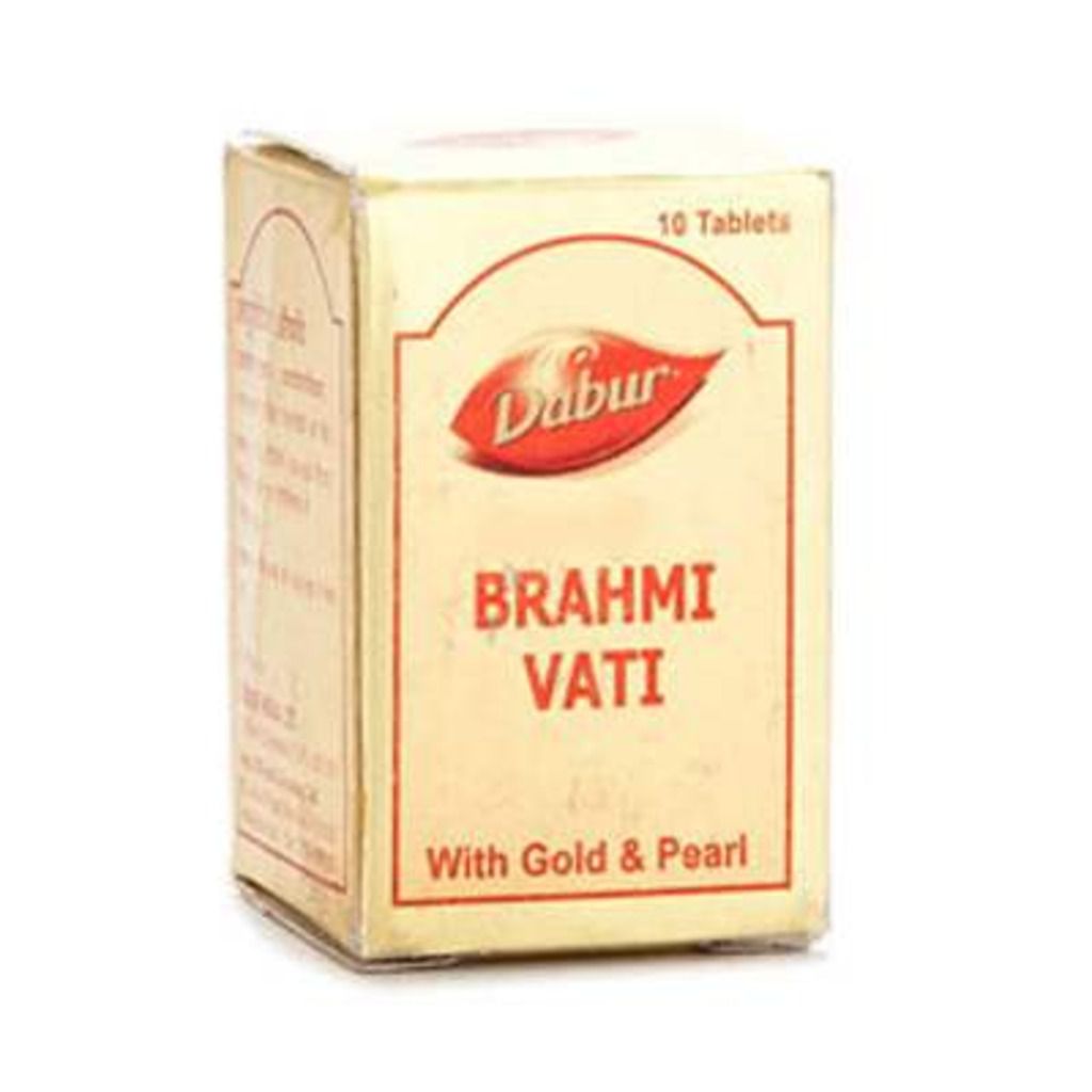 Dabur Brahmi Vati with Gold and Pearl Tabs