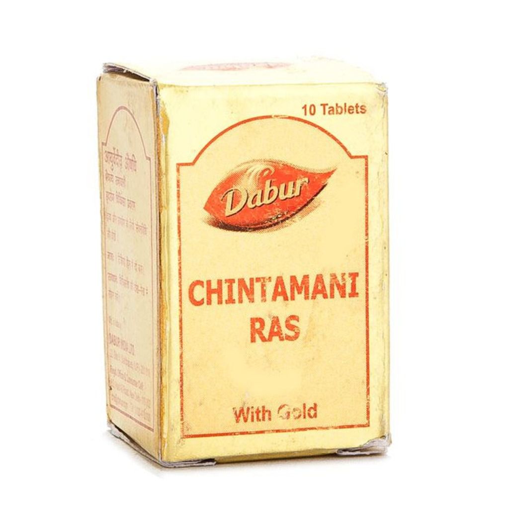 Dabur Chintamani Ras with Gold Tabs