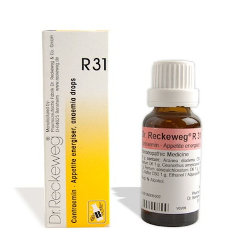 Dr. Reckeweg R31 Increases Appetite and Blood supply