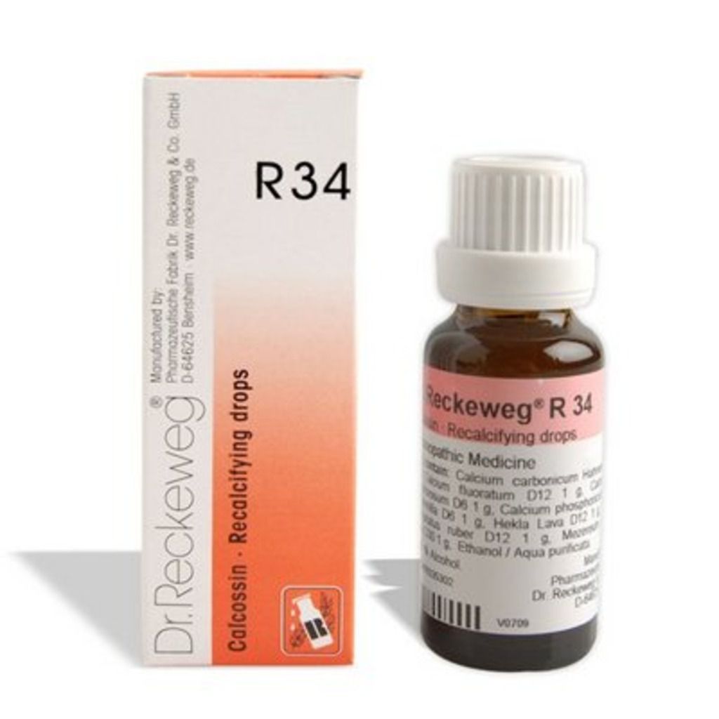 Dr. Reckeweg R34 Recalcifying Drops