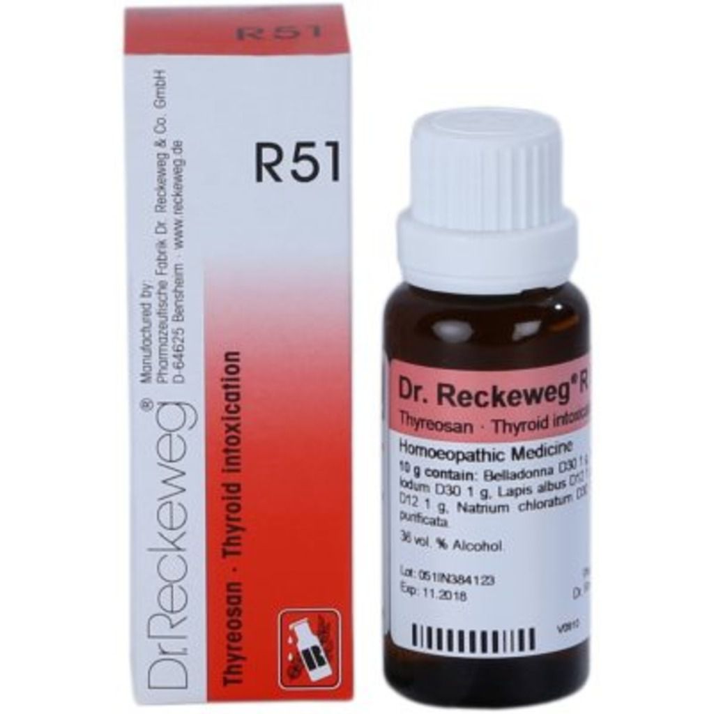 Dr. Reckeweg R51 Thyroid - Hyper Drops