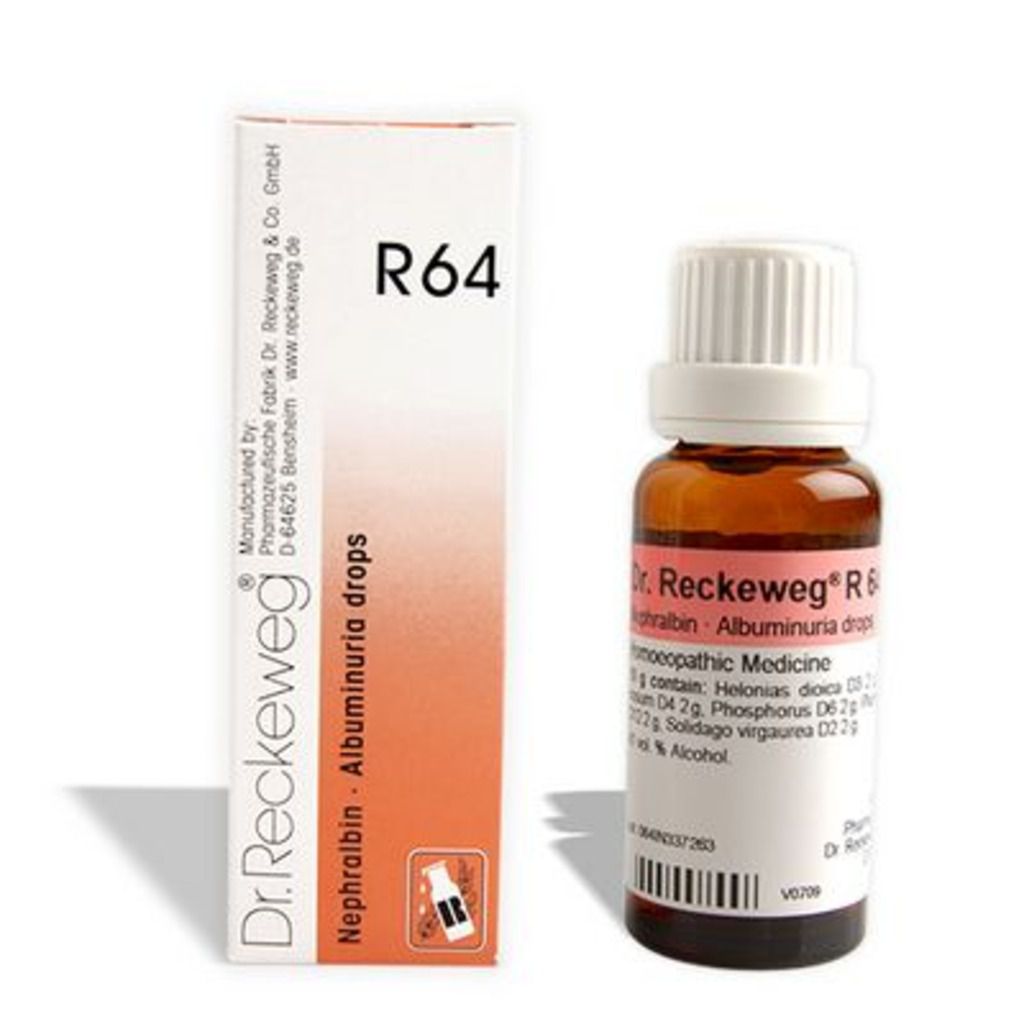 Dr. Reckeweg R64 Excessive protein in urine Drops