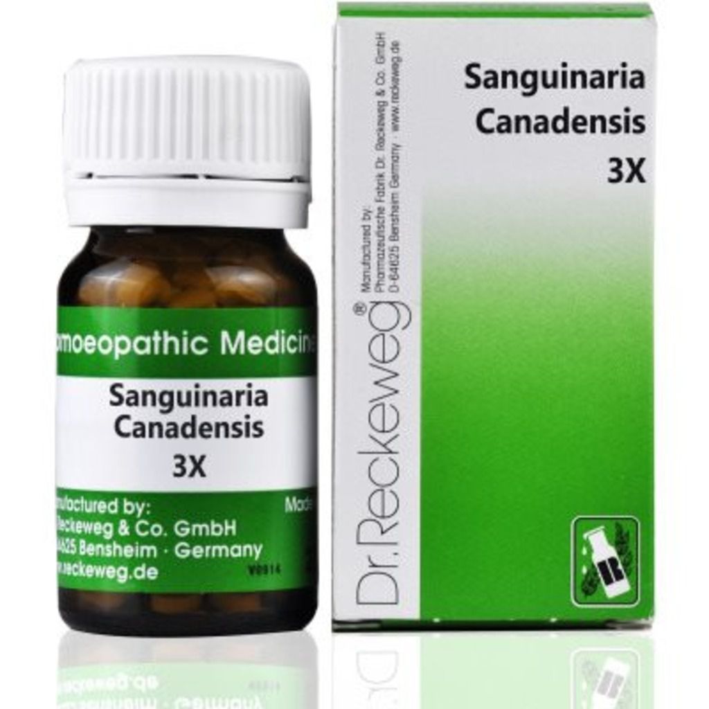 Dr. Reckeweg Sanguinaria Canadensis 3X