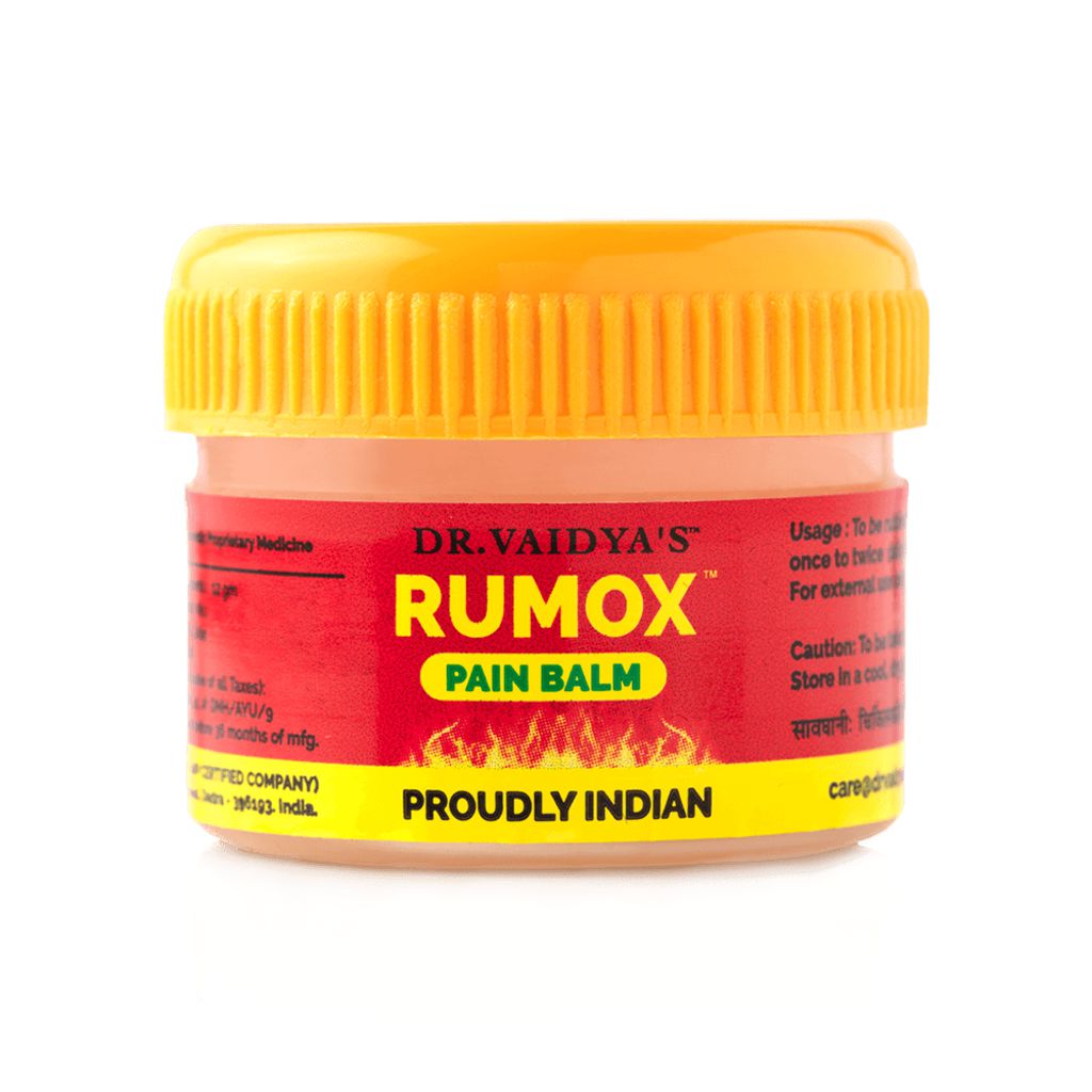 Dr. Vaidyas Rumox - Ayurvedic Muscle and Joint Pain Relief Balm