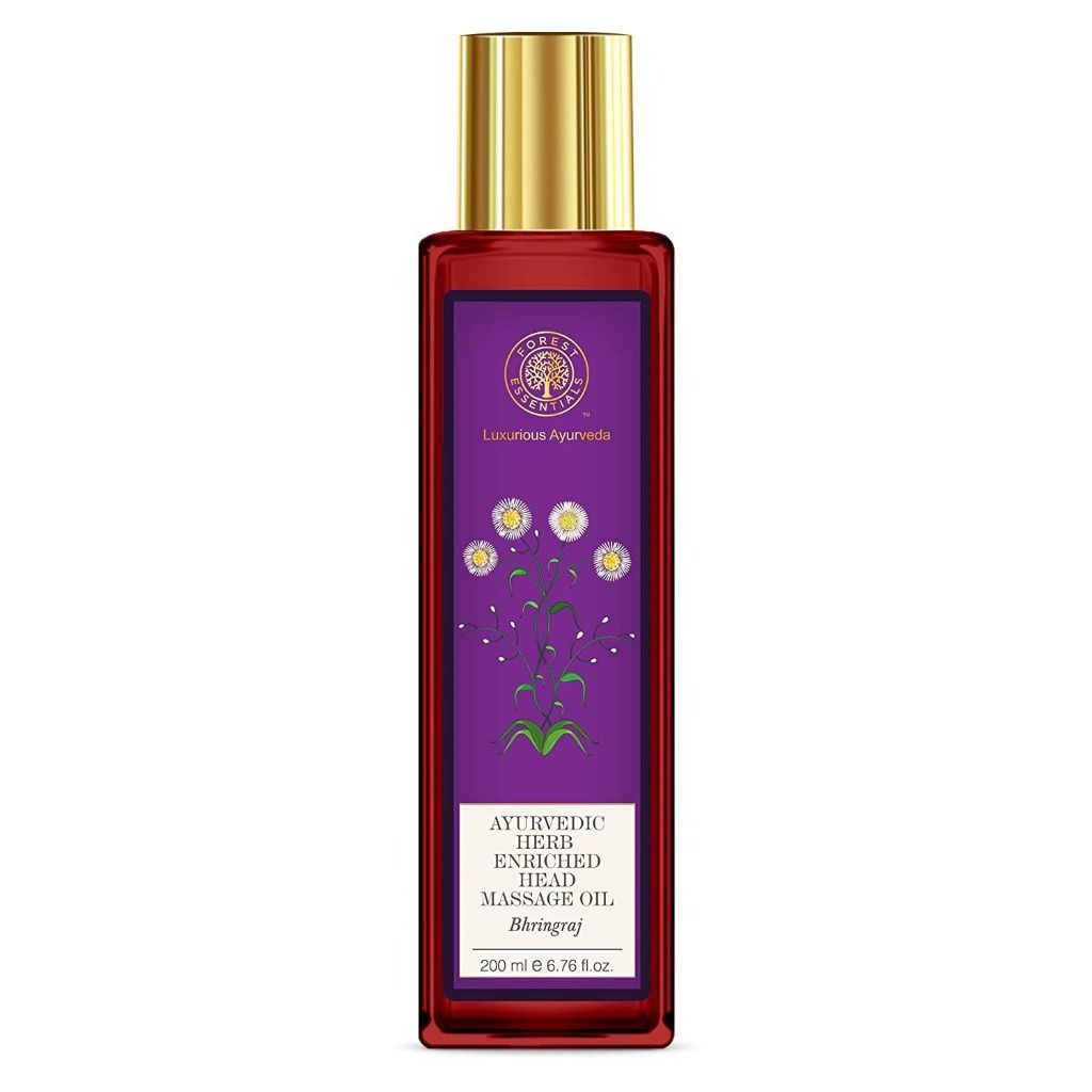 Forest Essentials Ayurvedic Bhring Raj Herb Enriched Head Massage Oil