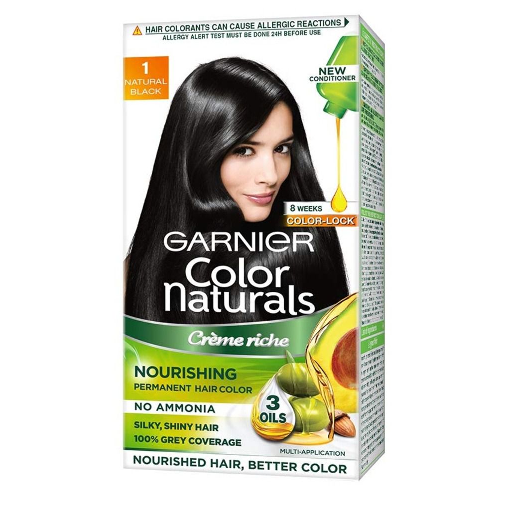 Garnier Color Naturals Creme Hair Color - Shade 1 Natural Black
