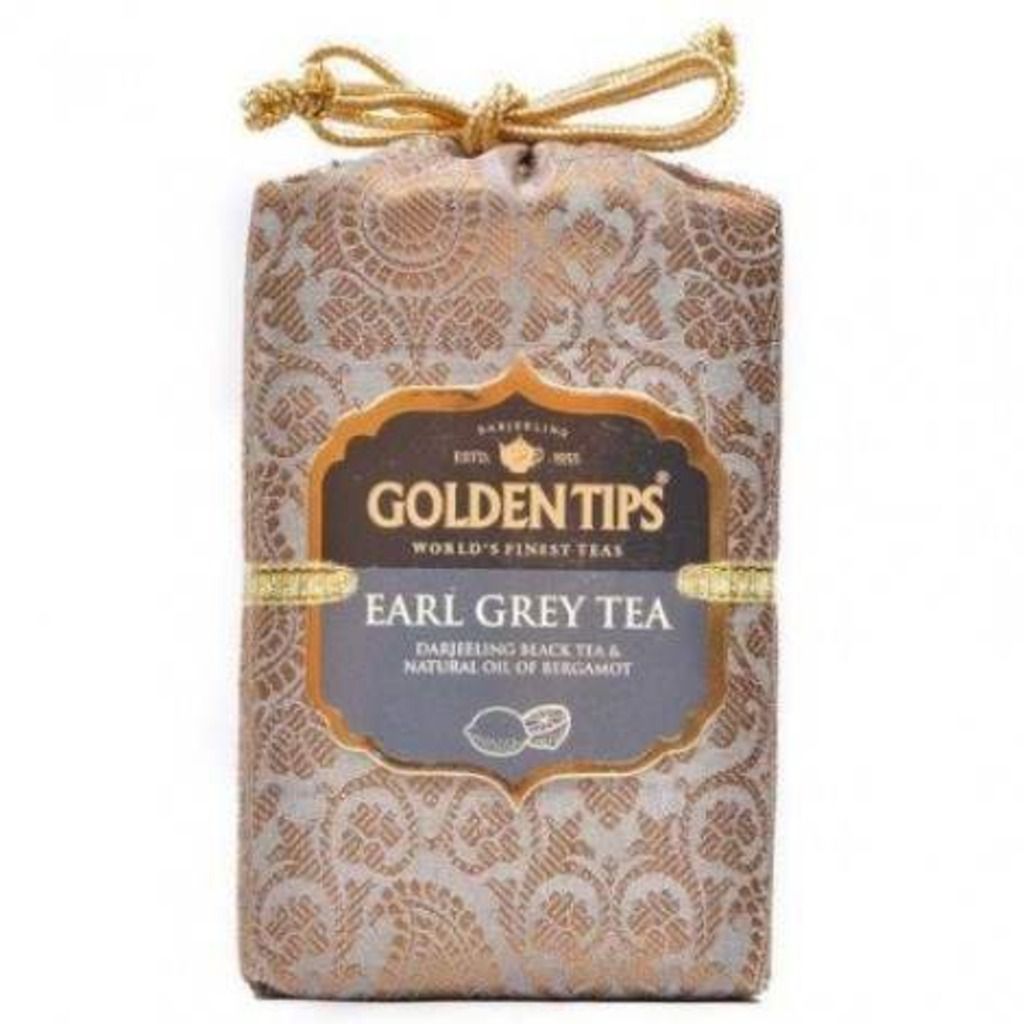 Golden Tips Earl Grey Black Tea, Brocade Bag