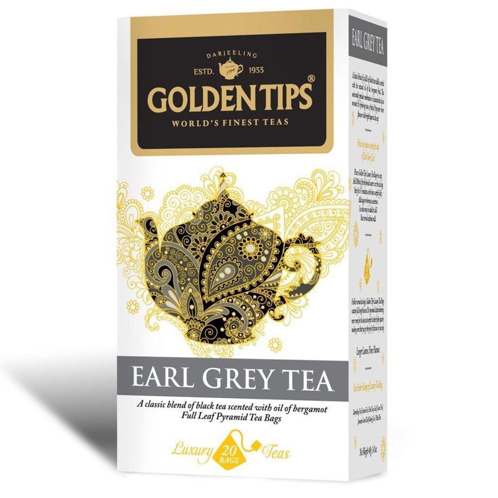 Golden Tips Earl Grey Full Leaf Pyramid