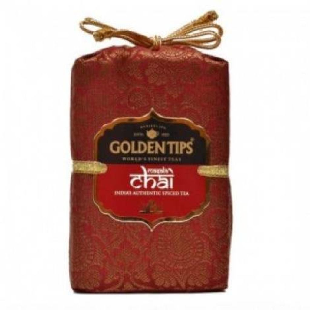 Golden Tips Masala Chai, Brocade Bag