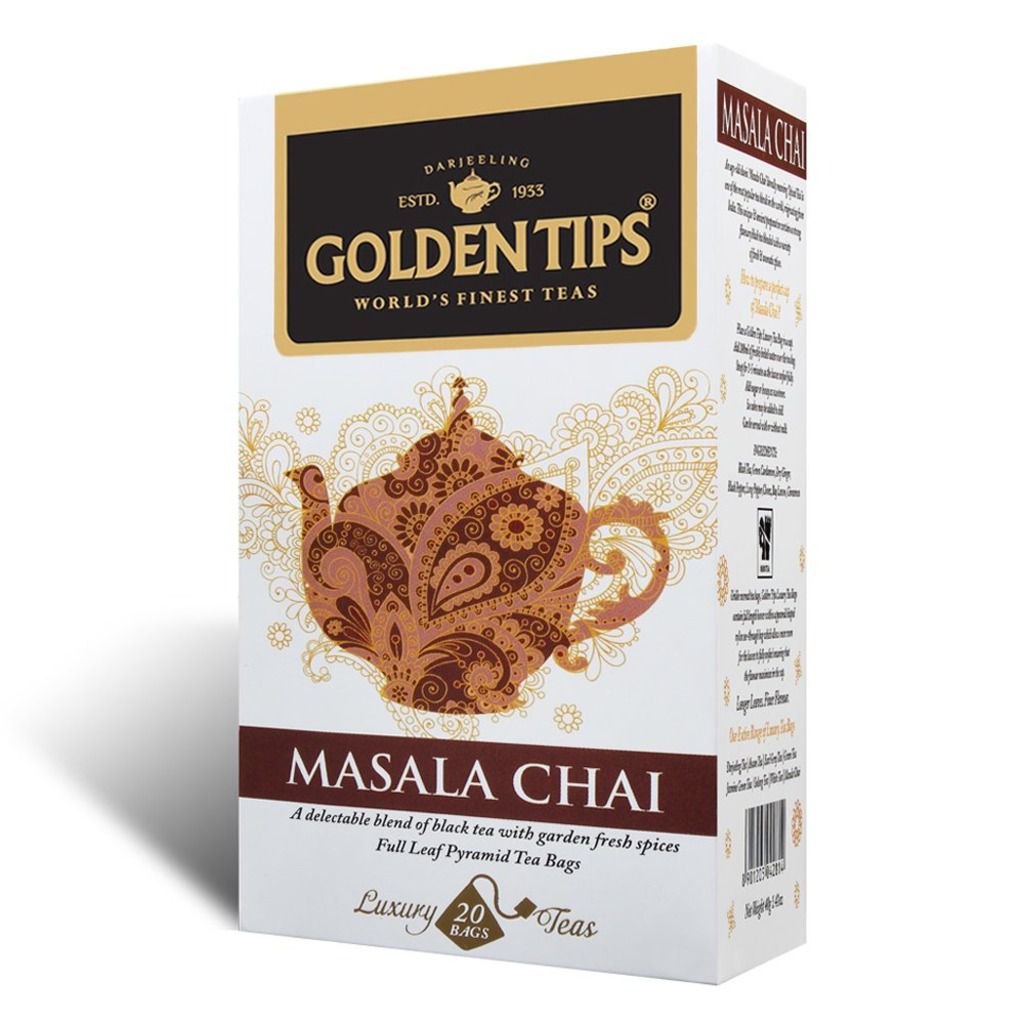 Golden Tips Masala Chai Full Leaf Pyramid