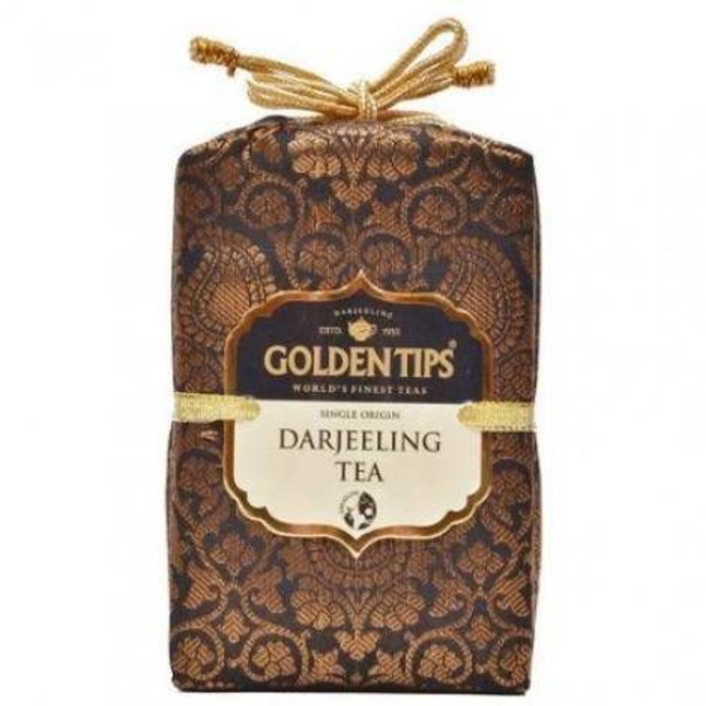 Golden Tips Pure Darjeeling Black Tea Brocade Bag