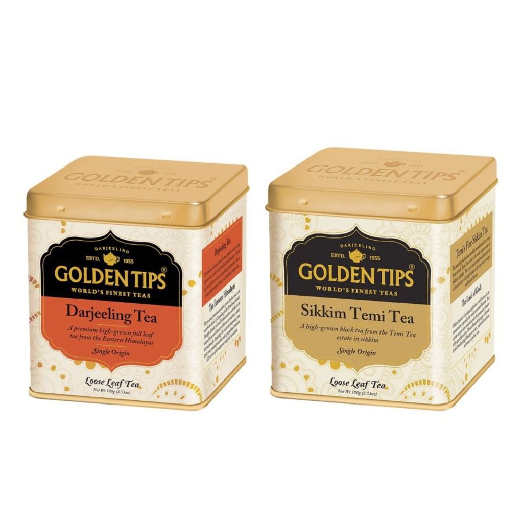 Golden Tips Pure Darjeeling Tea and Temi's Sikkim Black Tea