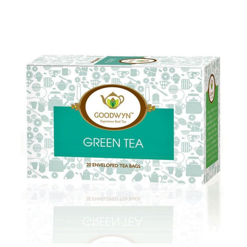 Goodwyn Green Tea Bags Pure And Premium Green Tea