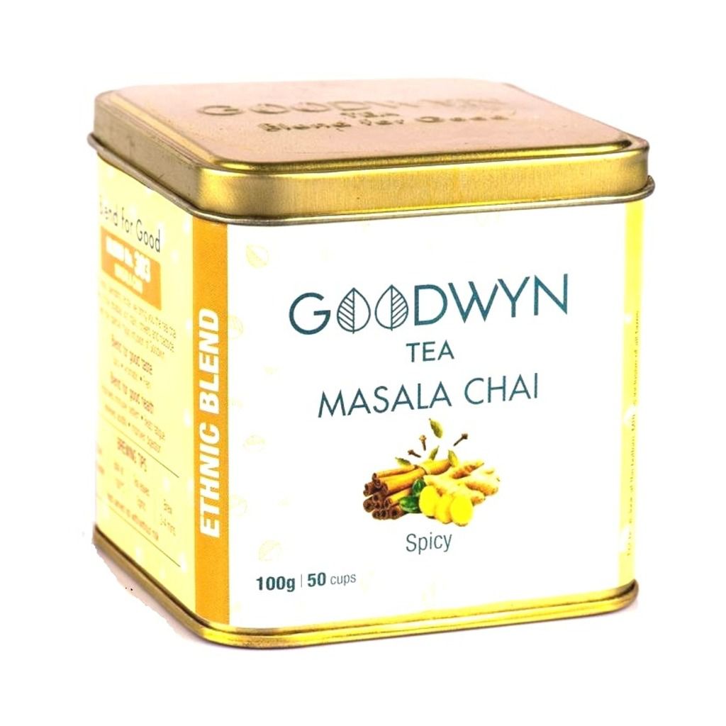 Goodwyn Masala Chai Classic Black Tea With Traditional Indian Spices
